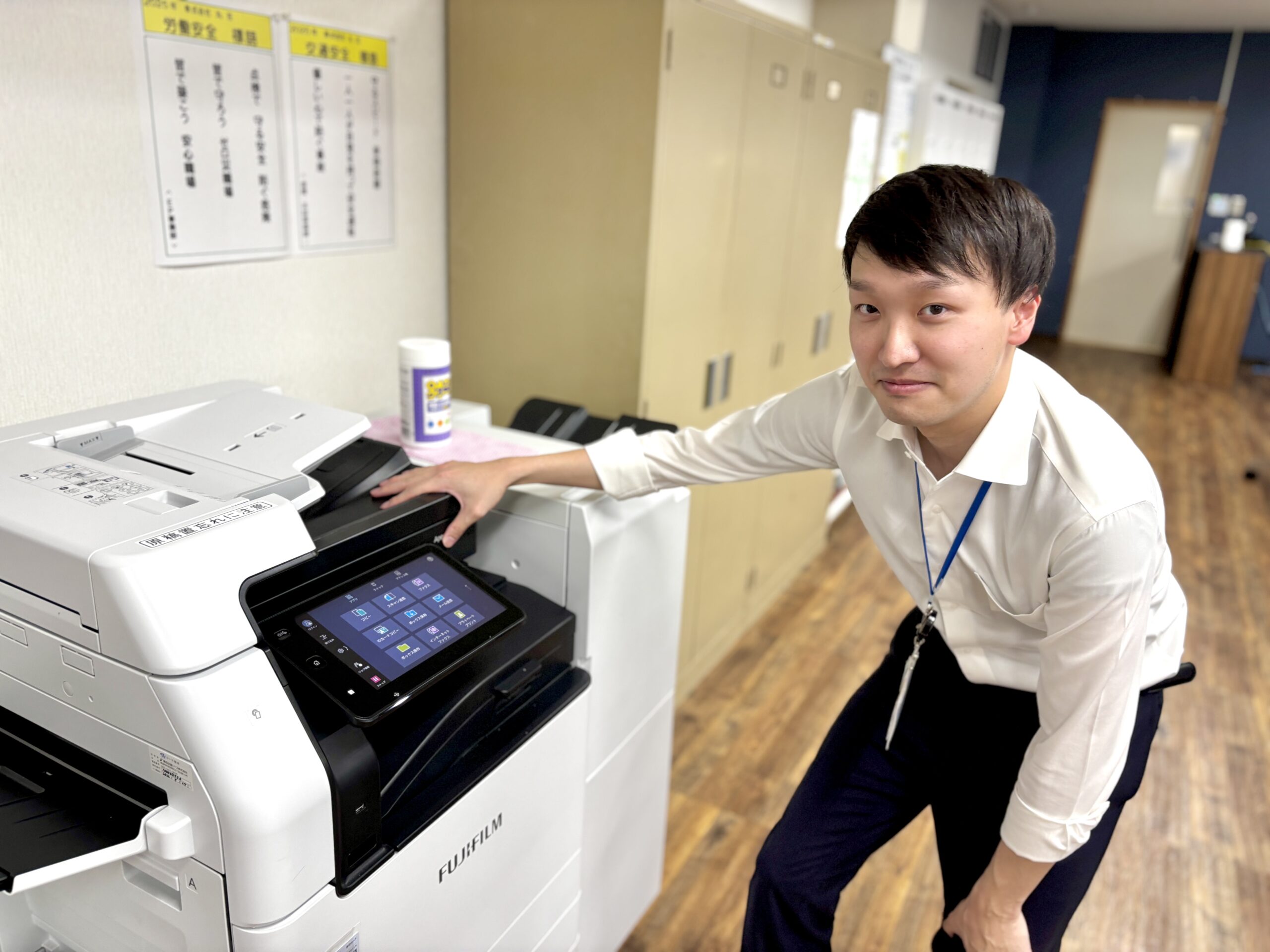 Q.仕事の内容は？／A.複合機販売とソリューション営業