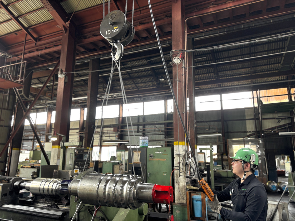 Q.仕事の内容は？／A.機械加工全般